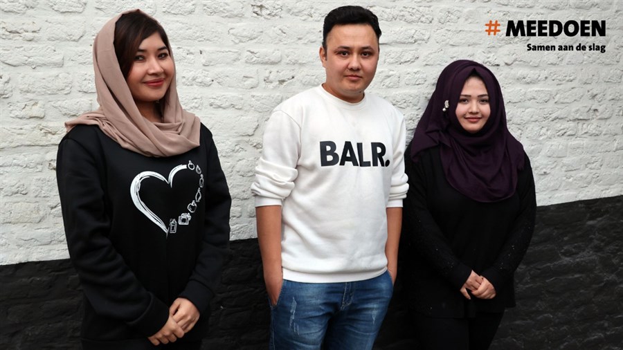 Bericht Meedoen: Benazeer, Amanullah en Shakila zetten hun talenten in bekijken